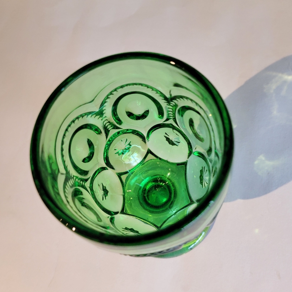 L. E. Smith Moon & Stars Water Goblet - Picture 3 of 8